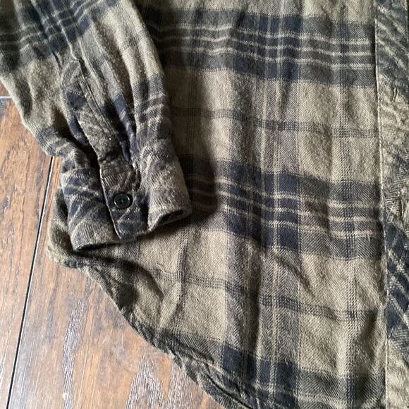 rails hunter plaid long sleeve shirt size M in GUC super soft - Picture 5 of 9
